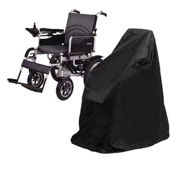 M 115cm65cm120cm Skyddshölje för rullstol, vattentätt överdrag för rullstol, dammskydd för elektrisk rullstol, rollator eller utomhusbruk