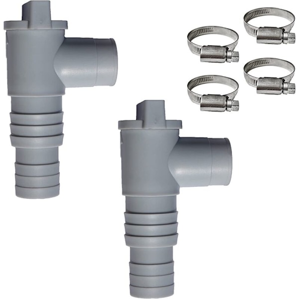 Uima-altaan suodatinadapteri Mäntä PVC:n/tulpan vaihto uima-altaan liitosputkelle 32 mm, uima-allastarvikkeet