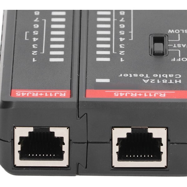 RJ11 RJ45 nettverkskabeltester Telefonledning testverktøy Tilbehør for måling HT812A