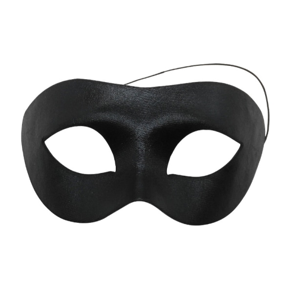 Svart maskeradmask, Halloween maskeradmasker, svart mardi gr