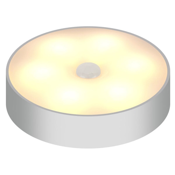 Trådlös LED-nattlampa, 2000mAh uppladdningsbar LED-spotlight för underskåp med fjärrkontroll, dimmer, LED-lampor för kök, vitrinskåp, trappa, W