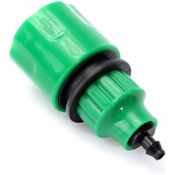 Haveslange Slange Envejs Adapter Hane Fitting Til Irrigation Pakke med 6