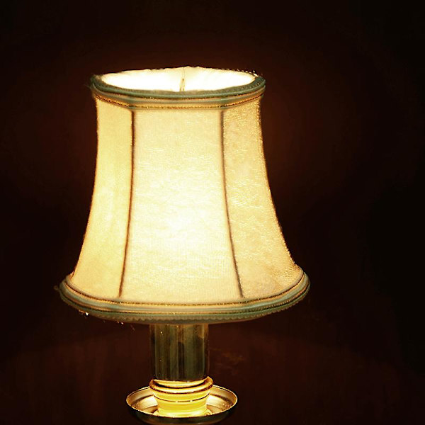 Lamp skärm tyg lampskärmar lampskärm tillbehör heminredning passar för vägglampa（grön）