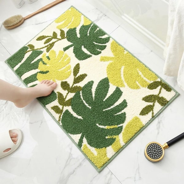 Sisäovet, imukykyiset, liukumaton etu- ja takapuoli, sopii sisätiloihin, litteä profiili, konepestävä, ovimatto, 50x80 (Rainforest-malli)