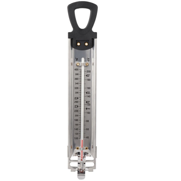 Fahrenheit Celsius ℉/℃ Termometer med dobbelt display skala med slikfunktion til ophængning i køkkenet og hjemmet