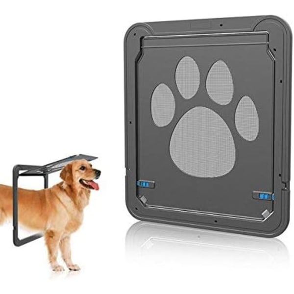 Dør til kæledyr Kat Mikrochip Dør til kæledyr Dør til store hunde Dør til kæledyr til skærmdør 4-vejs lås