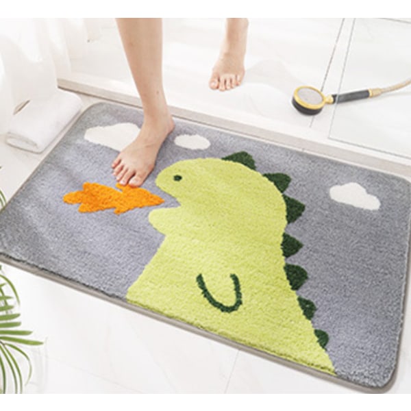 Antisklimatte for baderom - Liten ilddrage 40*60cm