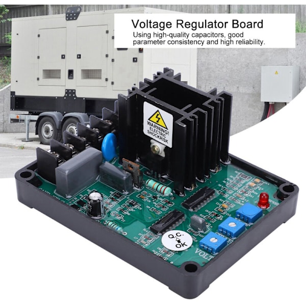 Automatisk spenningsregulatorkortmodul elektroniske komponenter uten slag GAVR12A