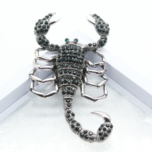 Exklusiv skorpion gecko brosch tecknad djur pin brosch dam pojkar och barn kavajslag kläder väskor accessoarer smycken