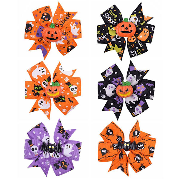 1 Pack Rosett Pumpa Huvudbonader, Rosett Fest Dekorationer (Slumpmässig Färg)