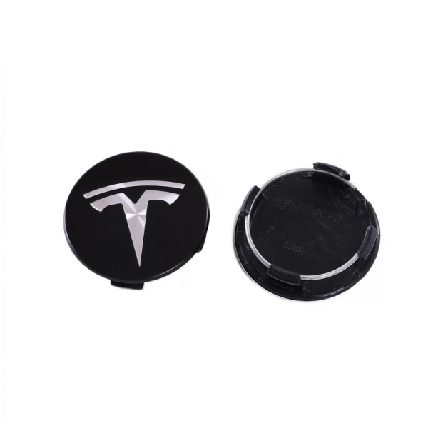 Passer for Tesla 56 mm senterkapsel på hjulnav (4 stk) TS56-03