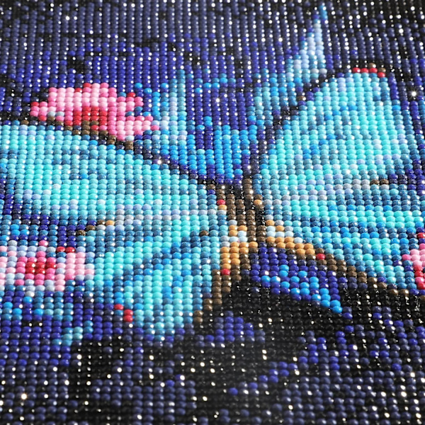 5D Timanttimaalaus Täysi Sarja Porattu Vaahtera Lehti Perhonen DIY Strassit Ristinommel Taidetta Käsityö Koti Seinäkoristeluun 30x40cm Timantti Kirjonta Täysi K