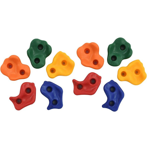 Klatresteiner 10 stk Multicolour PE