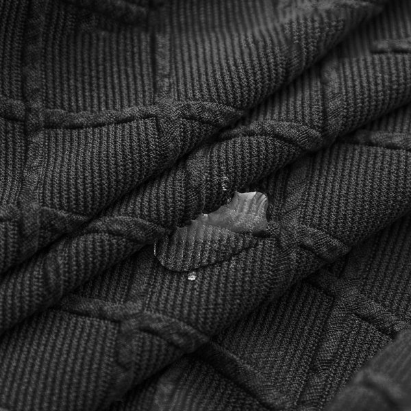 (4 stycken, grå)-LChair Undercovers Matstol Slipcovers Stretch