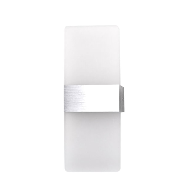 Moderne væglampe AC 85-265 V 6 W - Akryl LED lampe - Indendørs belysning til soveværelse, balkon, korridor, trapper