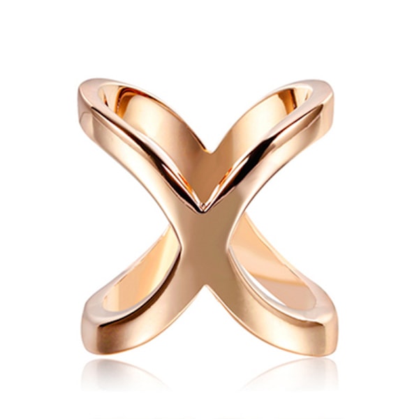 3-pack Halsduksring Ihålig Kors Elegant Multifunktionell X-formad Halsduk Sjal Spänne Hållare För Kvinnor Roséguld
