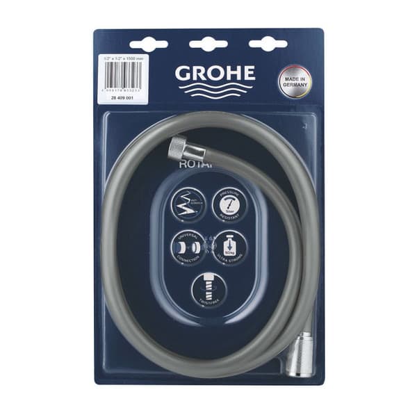 GROHE ROTAFLEX duschslang 28409001 - 150 cm - krom