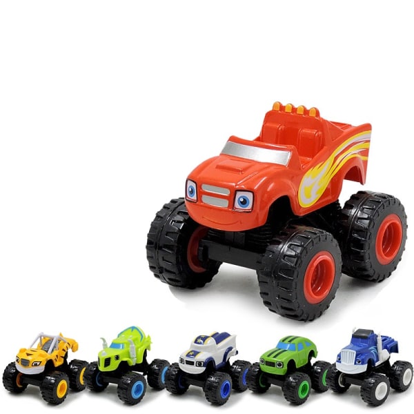 Monsterbil med flamfunktion, leksaksbil, pojke, födelsedagspresent