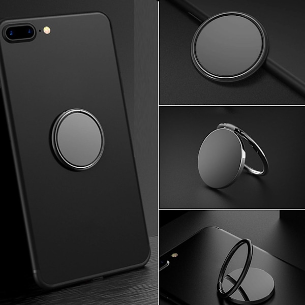 4 stk. telefonholder, telefonholder, ringtelefonholder med 360 graders rotation ringtelefonholder til iPhone, iPad, Samsung, LG, Hua