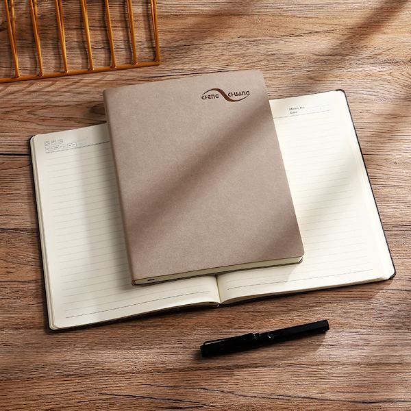 Business professionel blød læder b5 notesblok notesbog 1 stk
