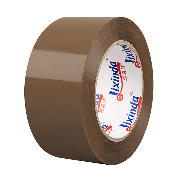 Sterk og holdbar brun pakketape - Sikker limforseglingstape for pakkebokser, flyttekasser, store postsekker for langtidslagring - (48 mm x