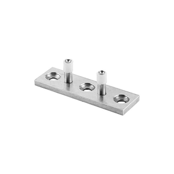 64,6x20x15mm garniturer af 304 rustfrit stål gulvrulleføringsudstyr, til skydedøre