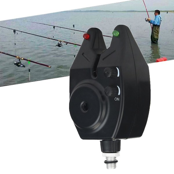 Høy følsomhet LED fisk bite elektronisk alarm bjelle for fiske kaste stang