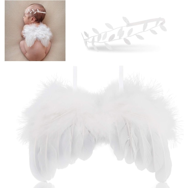 13 tuumaa enkelin siivet set, vastasyntyneen valokuvaus pr