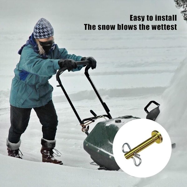 20 Sarjaa Lumilingon Katkaisutappeja ja Sokkatappeja, 20 kpl 738-04124 ja 20 kpl 714-04040 Katkaisutapin Korvaus Mtd Cub Cadet Troy-Bilt Lumilinkoihin