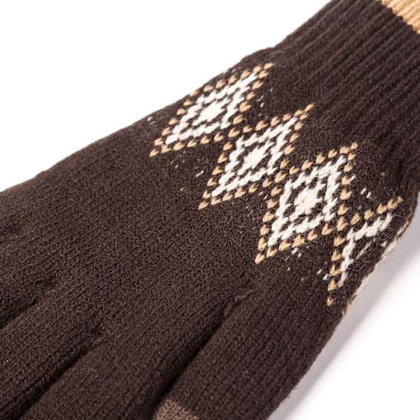1 par vinterhandsker, unisex vindafvisende varme handsker