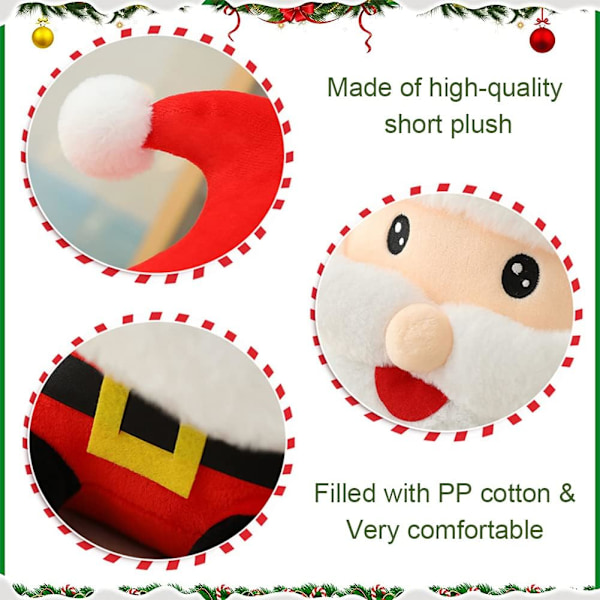 Tomte Plyschdocka Juldekoration Juldekoration Ornament 22cm