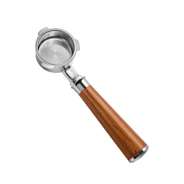 Espresso Bottenlös Portafilter 51mm Kompatibel med DeLonghi Dedica Smeg Kaffemaskin, Rostfritt Stål