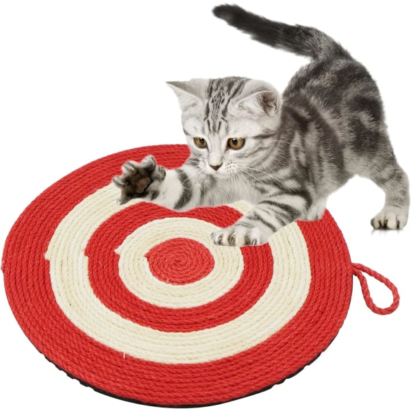 Raapiva Sisal Kitten Scratcher - 30 * 30 cm kissojen seinäkiipeily,