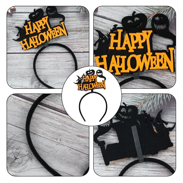 Halloween pannband mode svart spindelhäxa hatt vit spindelnät hatt hår accessoarer män och kvinnor pannband Starscream Halloween pannband gåva 1