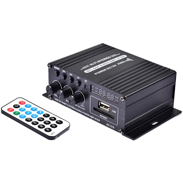 400 W DC12 V HIFI-vahvistin autoon, FM-stereomusiikkivastaanotin MP3
