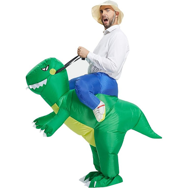Ilmapuvut aikuisille ja lapsille, ilmapuvut Halloweeniin, ilmapuvut dinosauruksille