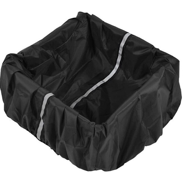 Cykelkorgfoder 42 x 33 x 25 cm, Vattentätt regnskydd för cykel, Cykelkorgskydd för elcykel framtråd eller flätad cykelkorg