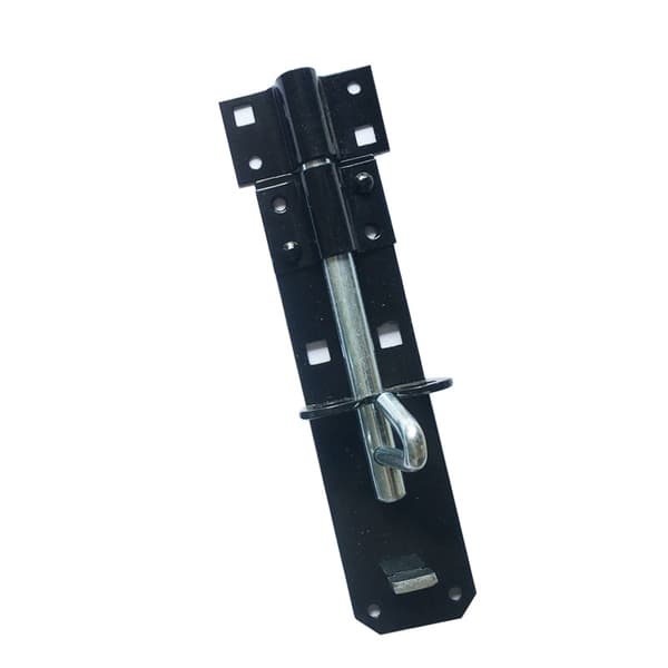 Type 2A Heavy Duty Brenton Bolt Padbolt, 200mm (8 tommer) - Svart