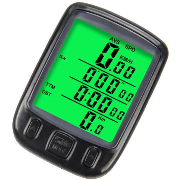 Cykelcomputer SD-563A engelsk version 23 funktioner