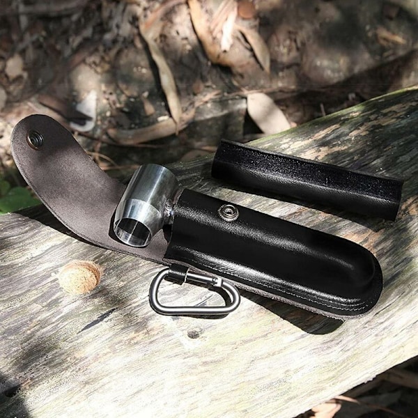 Handborr - Jordborr Handborr - Utomhusborr, Bushcraft Överlevnadsverktyg för Huggning av Campingutrustning,