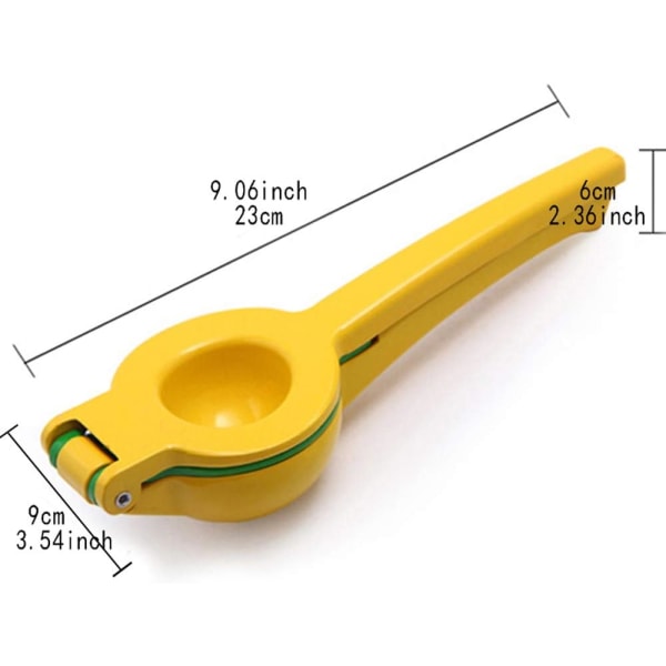 Lemon Lime Citrus Squeezer, Dishwasher Safe, Pulp and Seed Free, Long Handle, Heavy Duty Manual Citrus Squeezer, Limes, Lemons Fruit