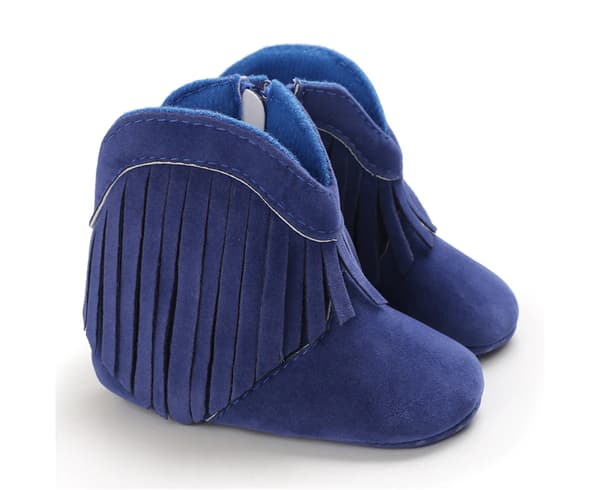 Baby Skor Varm Bomullsskor-Blå (13cm)