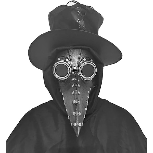 Ruttolinnun naamio pitkä nokka nokka halloween-asu rekvisiitta