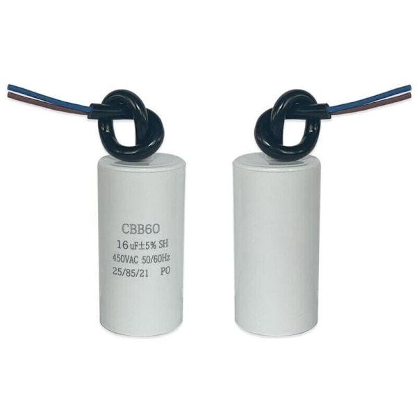CBB60 16uf 50/60HZ startkondensator, motorkondensator, motorkondensator, mikrofaradkondensator med kabel