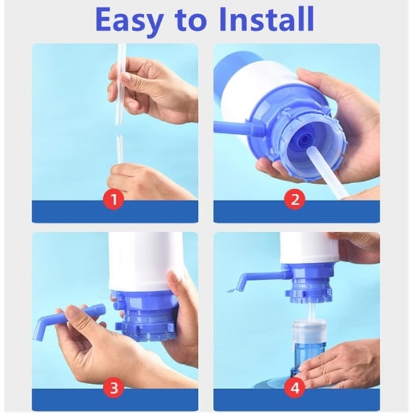 Håndpumpe for drikkevann til vanndispenser for flasker 5-6 Gal Hjemmekontor, Vannfiltre