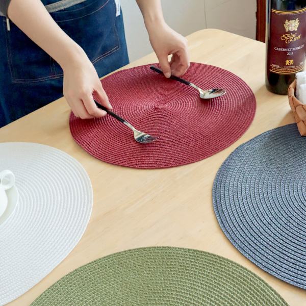 Mörkgrå-2PCS halkfri värmebeständig multifunktionsskedstöd underlägg kök bordsmatta för kök och matsal