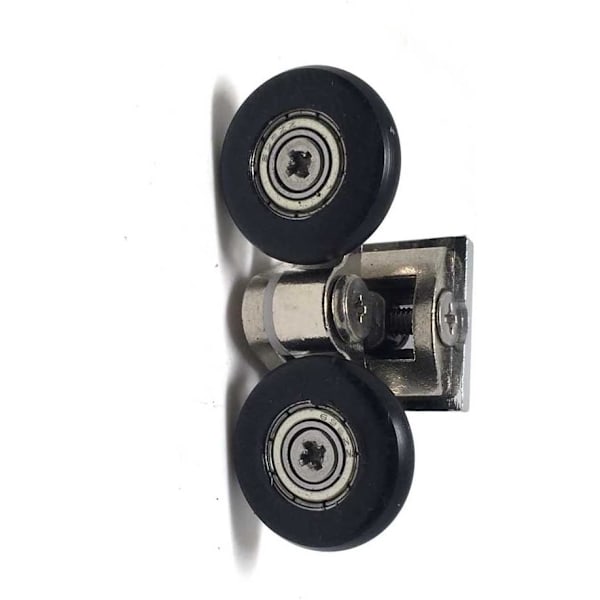 8-pakning enkel dusjdørruller/skyvere/hjul/remskiver Diameter 25mm Sink-legering reservedeler