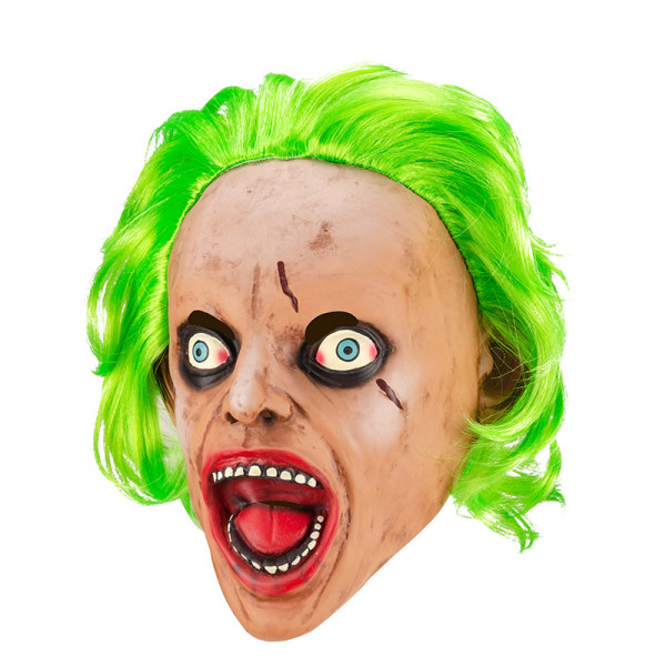 Halloween Maske Lille Rød Hætte Sjov Klovn Horror,halloween Voksen Maske Latex Hovedbeklædning Djævel Maske Fest Dekoration Rekvisitter(style H)(1stk)