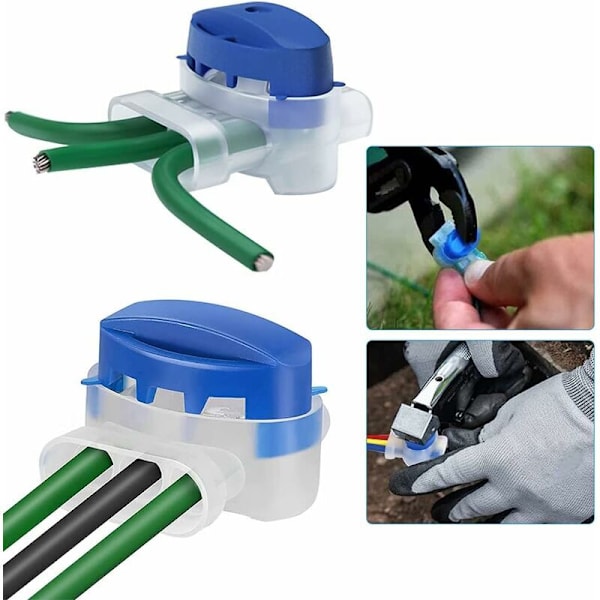 Sett med 20 vanntette koblinger for robotkabler Automower gressklipper