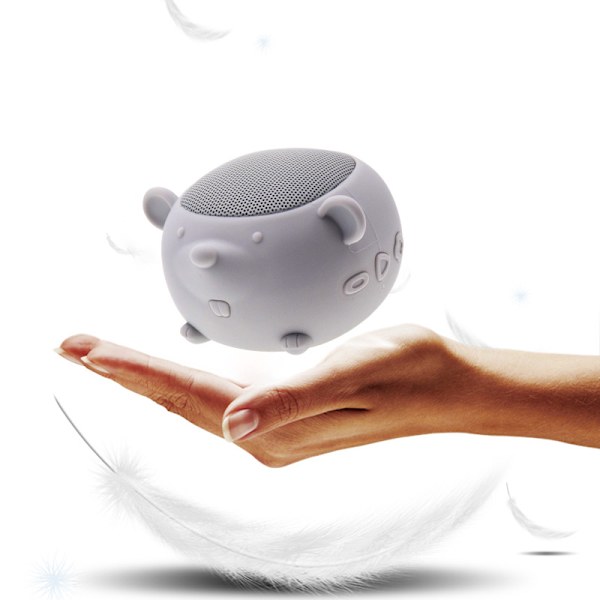 Cartoon Cute Animal Speaker (Grå)